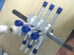 Blister machine change parts